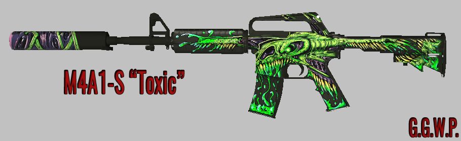 Серверная модель M4A1-S "Токсичный"