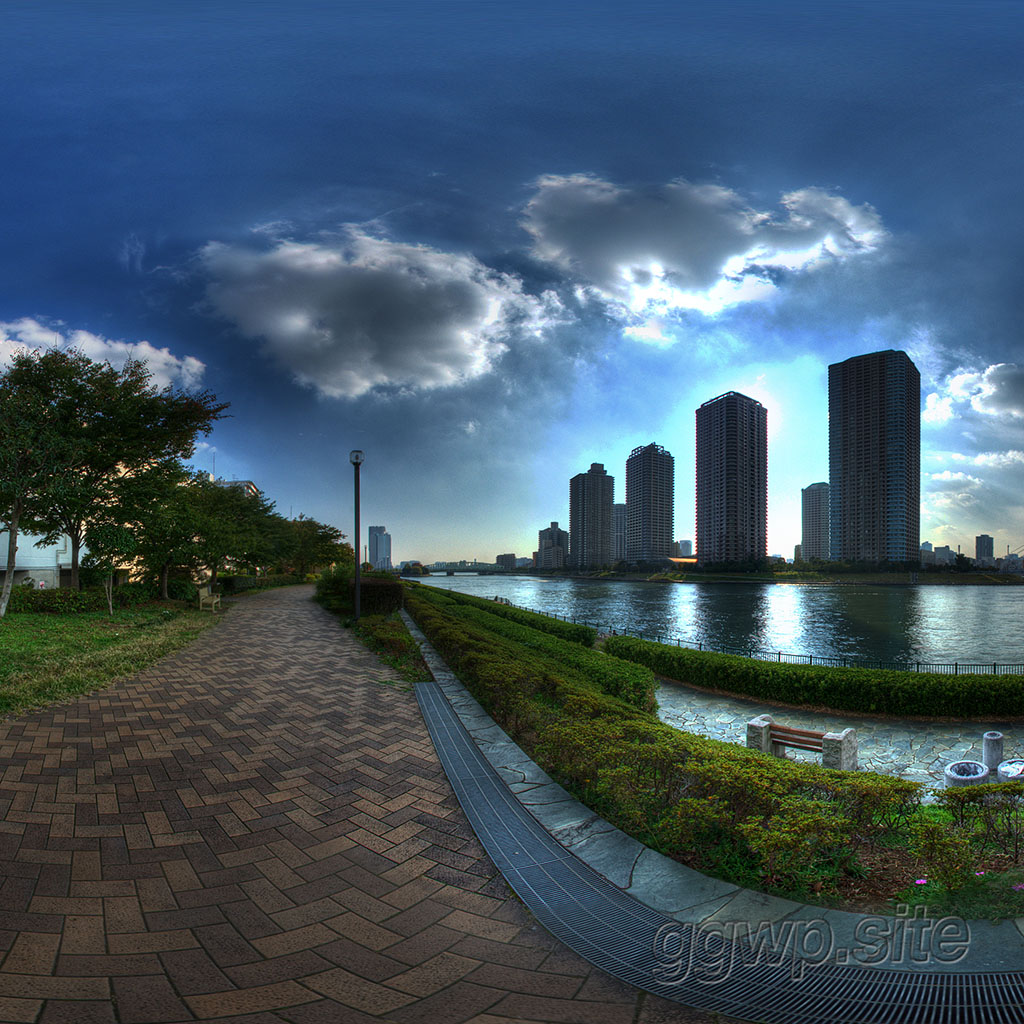 Вид на город