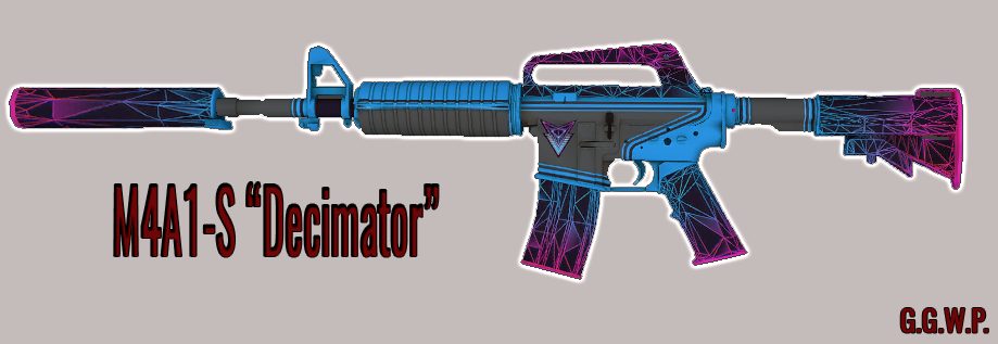 Серверная модель M4A1-S "Decimator"