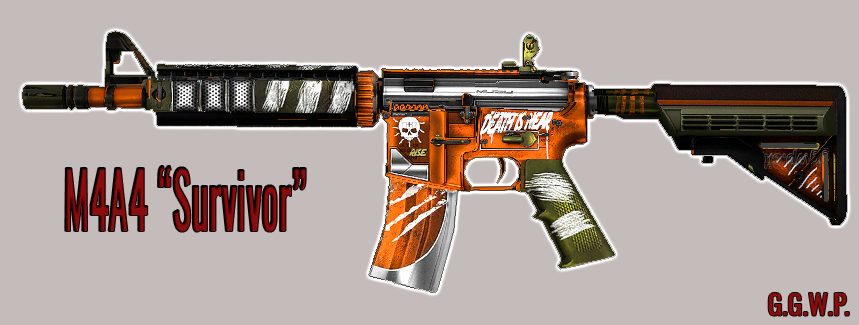 Серверная модель M4A4 "Уцелевший"