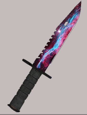 Серверная модель ножа "Космос"