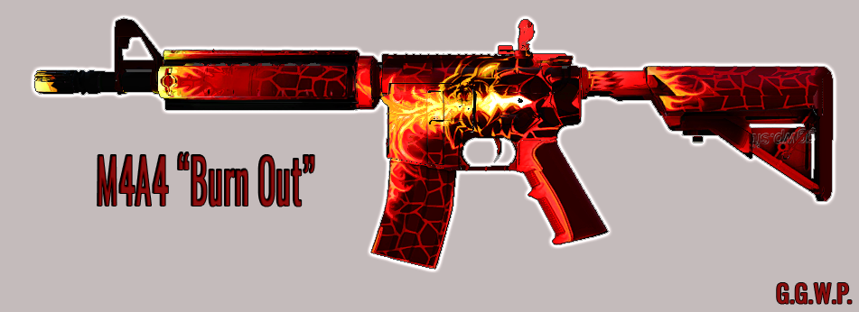 Серверная модель M4A4 "Burn Out"