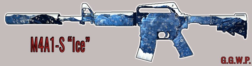 Серверная модель M4A1-S "Ice"