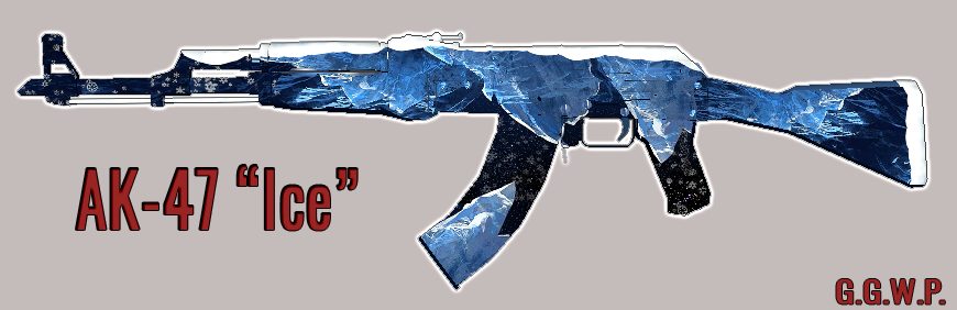 Серверная модель AK-47 "Ice"