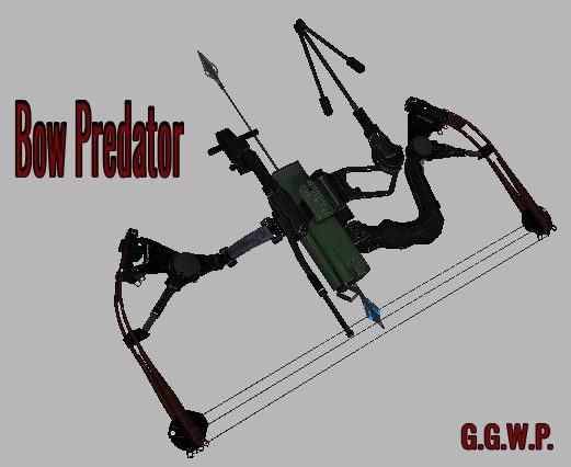 Серверная модель лука "Predator bow"