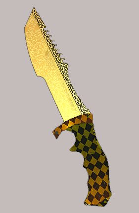 Серверная модель ножа "Dragon Lore"