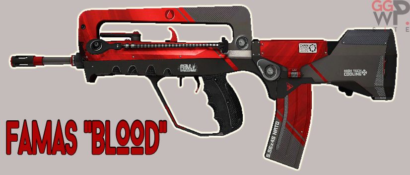 Серверная модель Famas "Кровь"