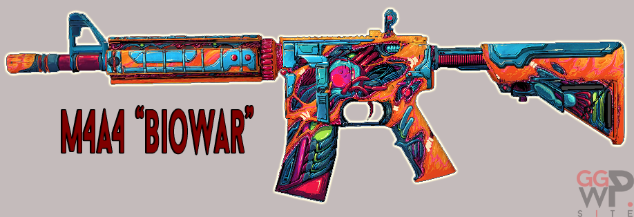 Серверная модель M4A4 "Биологическая война"