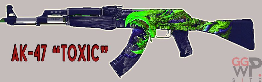 Серверная модель AK-47 "Toxic"