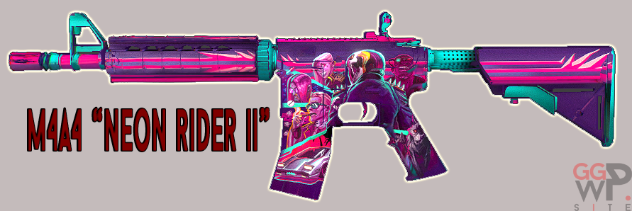 Серверная модель M4A4 "Неоновый гонщик II"