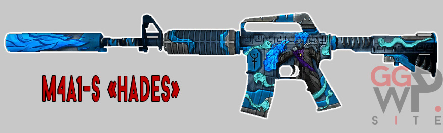 Серверная модель M4A1-S "Аид" (с анимацией осмотра)