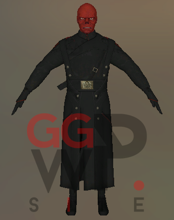 Серверный скин "Красный Череп/Red Skull"